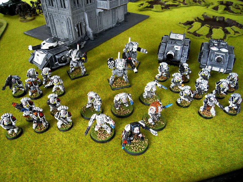 Army, Battle Report, Game In-progress, Space Marines