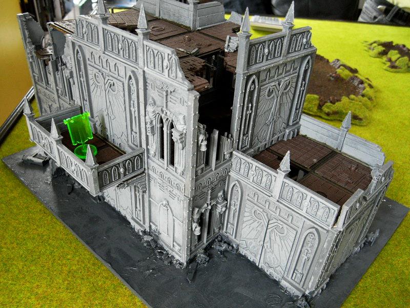 Battle Report, Game In-progress, Objective Marker, Terrain