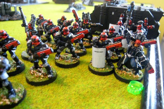 Battle Report, destroyed threeChaosTerminators with fire
