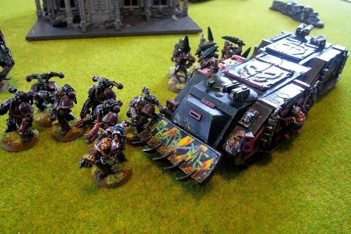 Battle Report, rhinos block los to LD