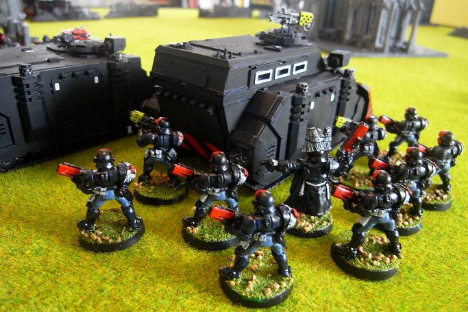Battle Report, behind a rhino
