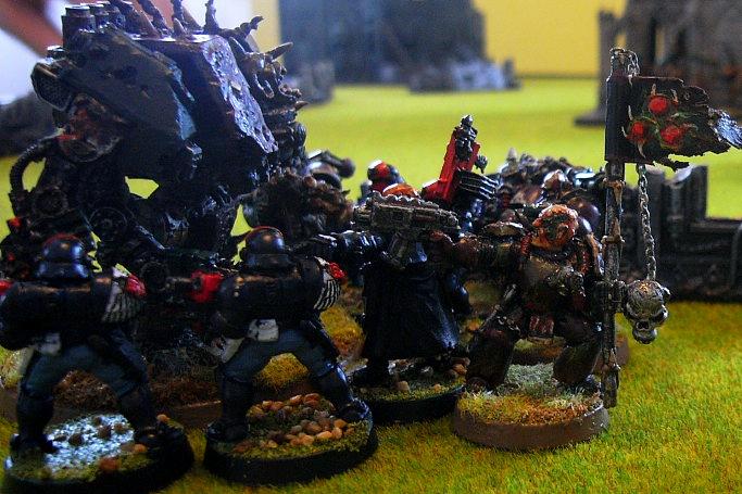 Battle Report, finnishing the arbites scouts off