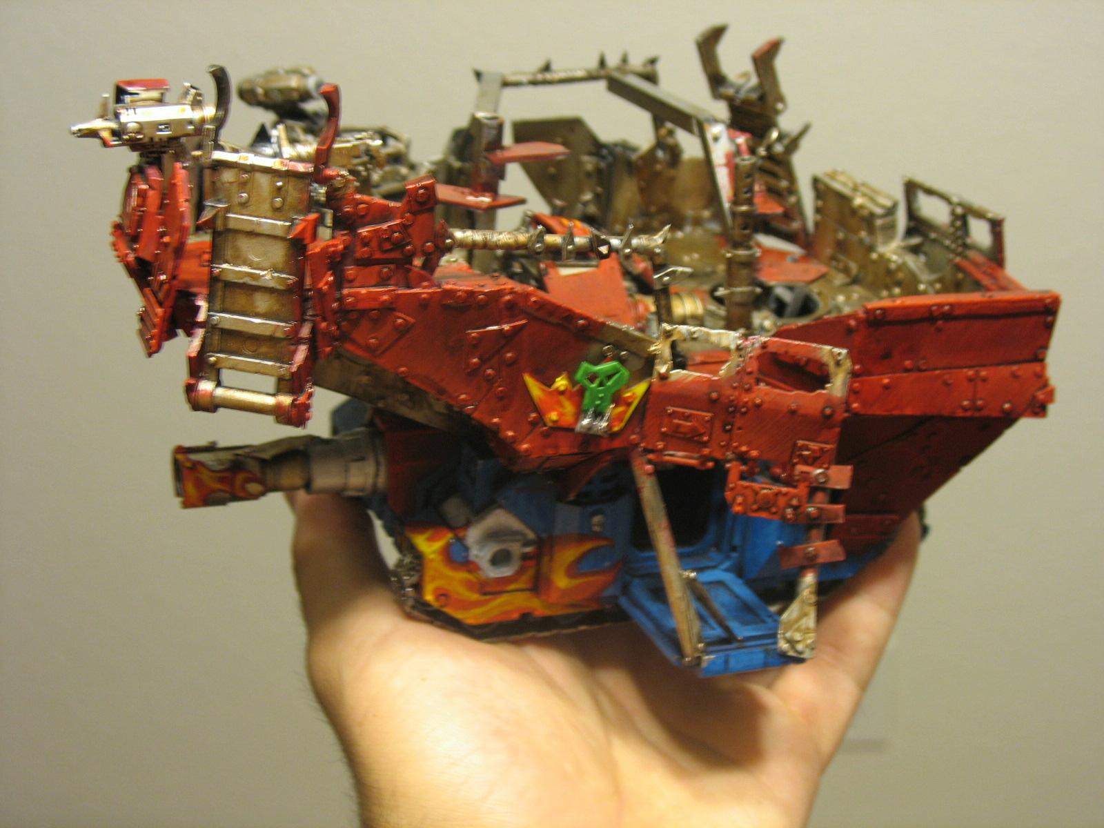 Battlewagon, Heavy Support, Orks, Warhammer 40,000