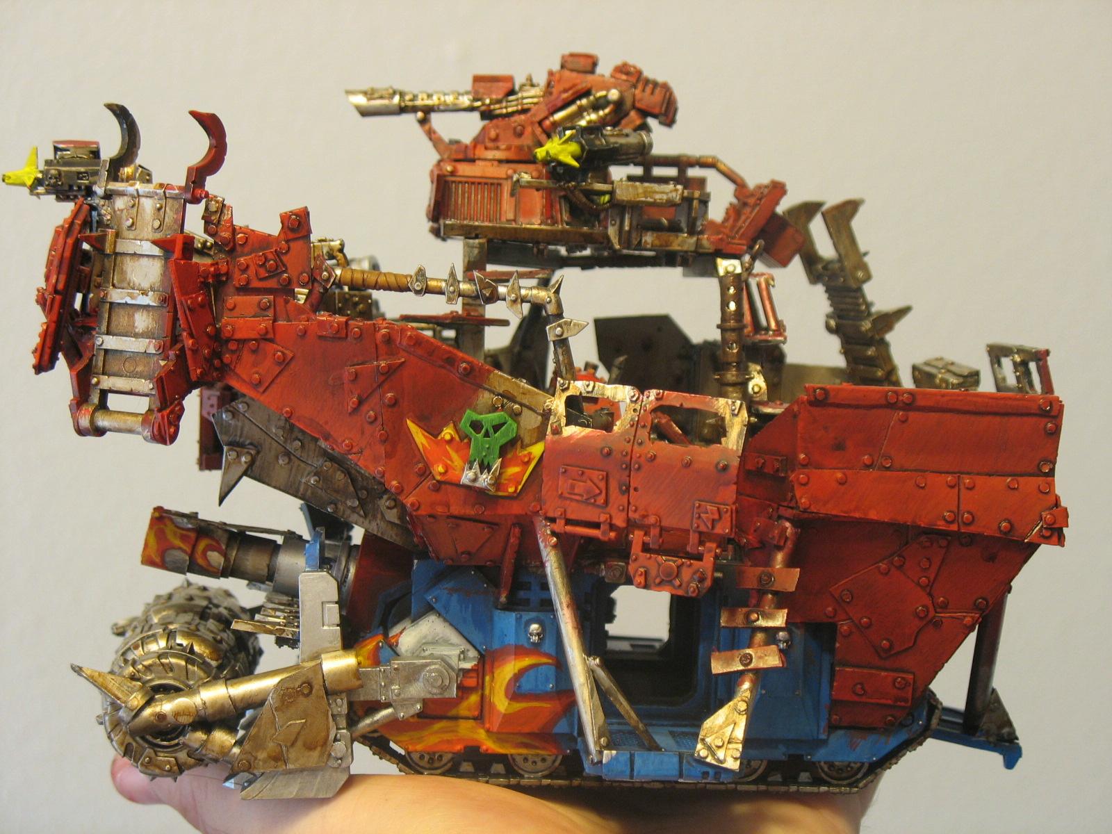 Converted Battle Wagon Assembled  L