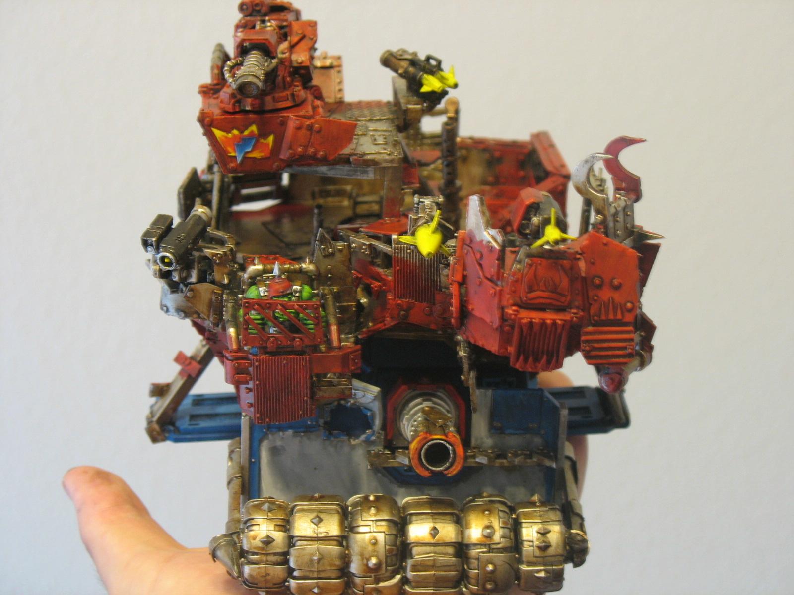 Ork Battle Wagon, Converted Battle Wagon Assembled front