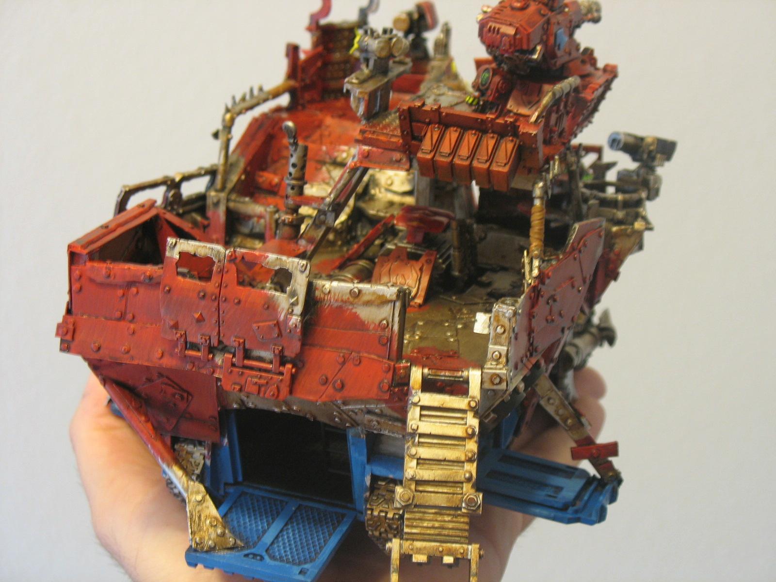 Battlewagon, Orks, Converted Battle Wagon Assembled RR