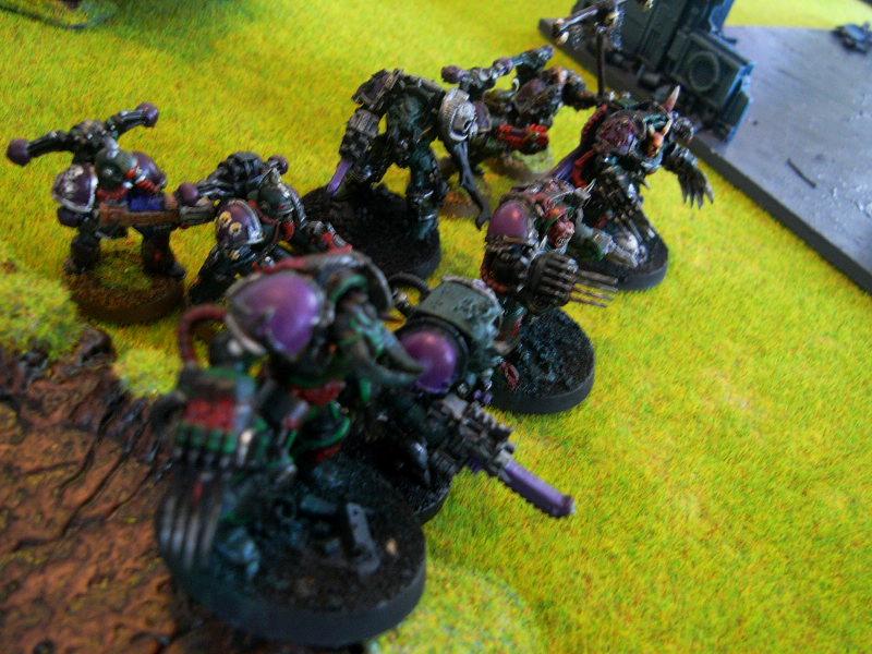 Battle Report, PM hide behind terminators