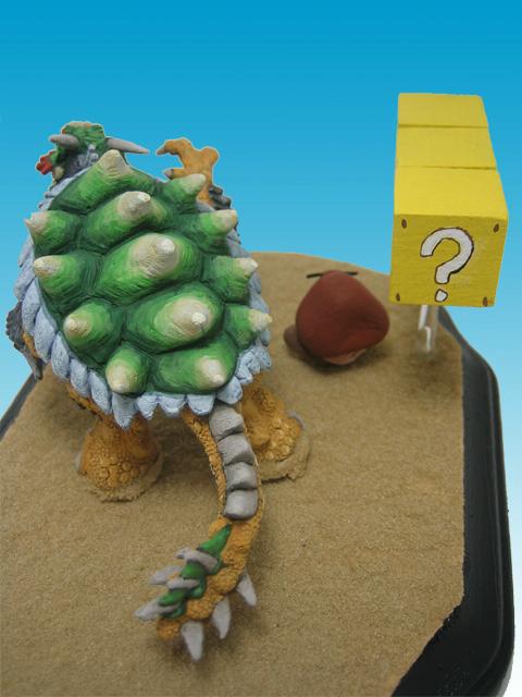 Bowser, Diorama, Humor, Mario
