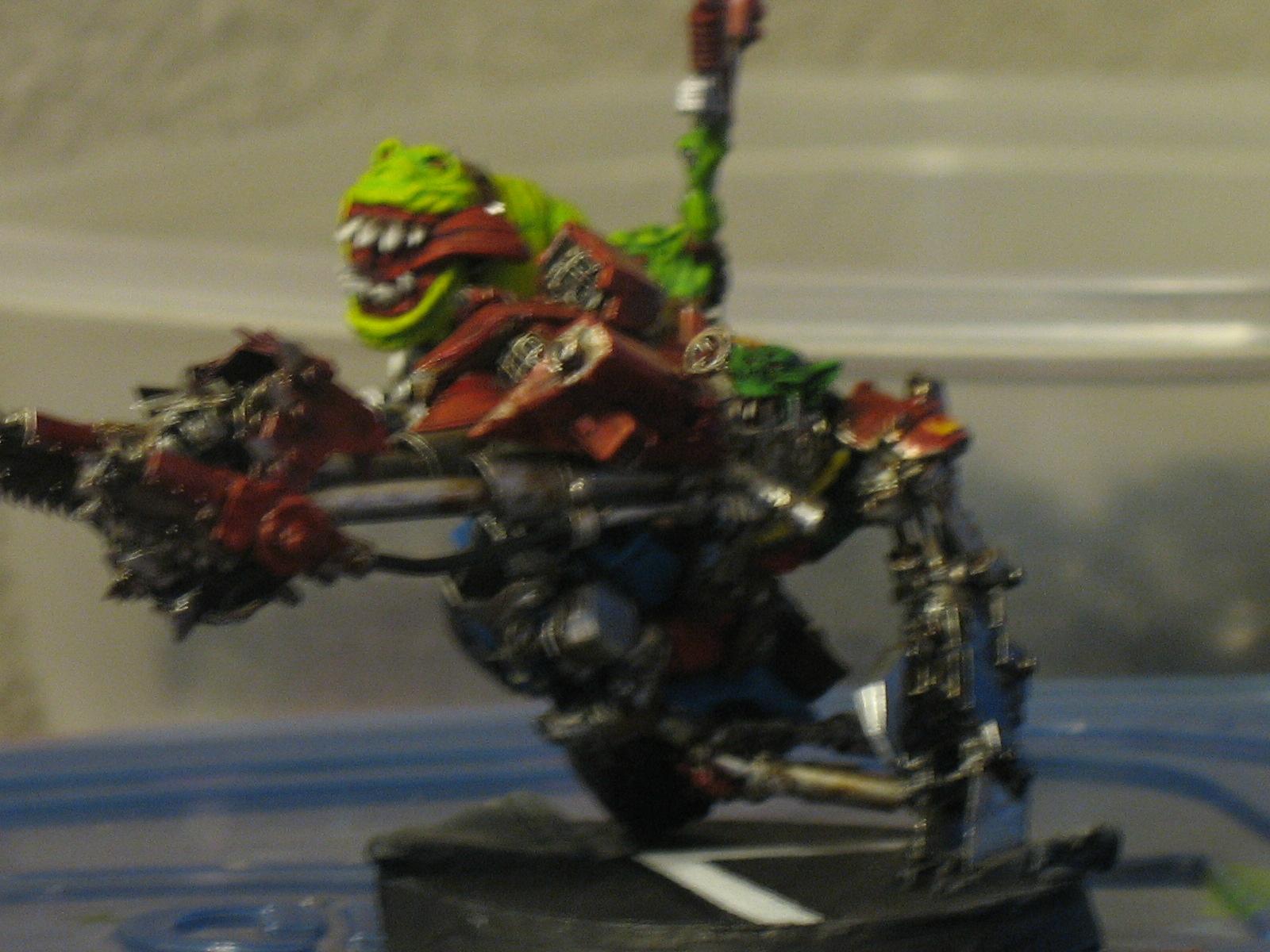 Warboss on Bike