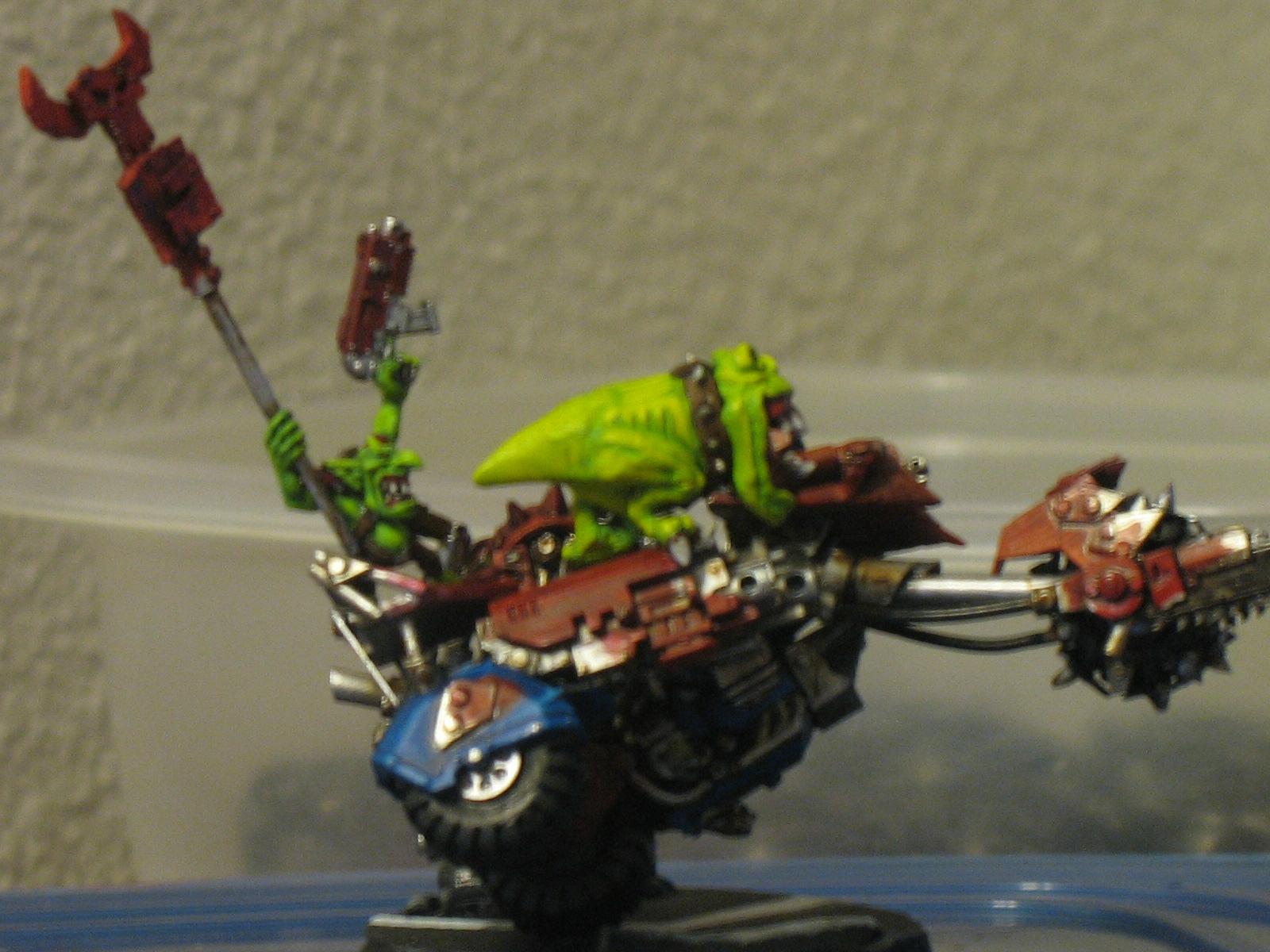 Warboss on Bike
