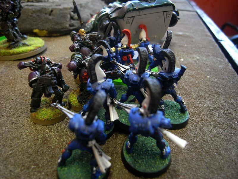Battle Report, Dire Avengers, Eldar, Nurgle