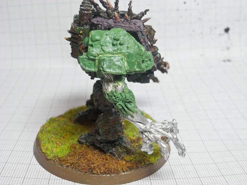Chaos Space Marines, Dreadnought, Forge World, Greenstuff, Magnet, Nurgle, Warhammer 40,000, Work In Progress