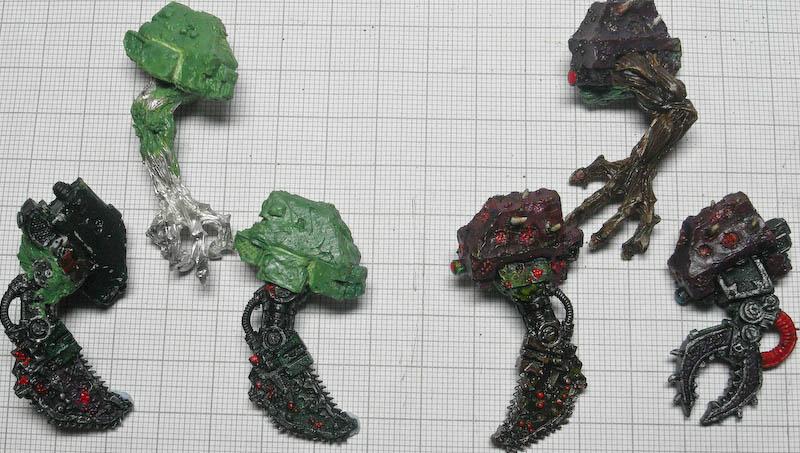 Chaos Space Marines, Dreadnought, Forge World, Greenstuff, Magnet, Nurgle, Warhammer 40,000, Work In Progress