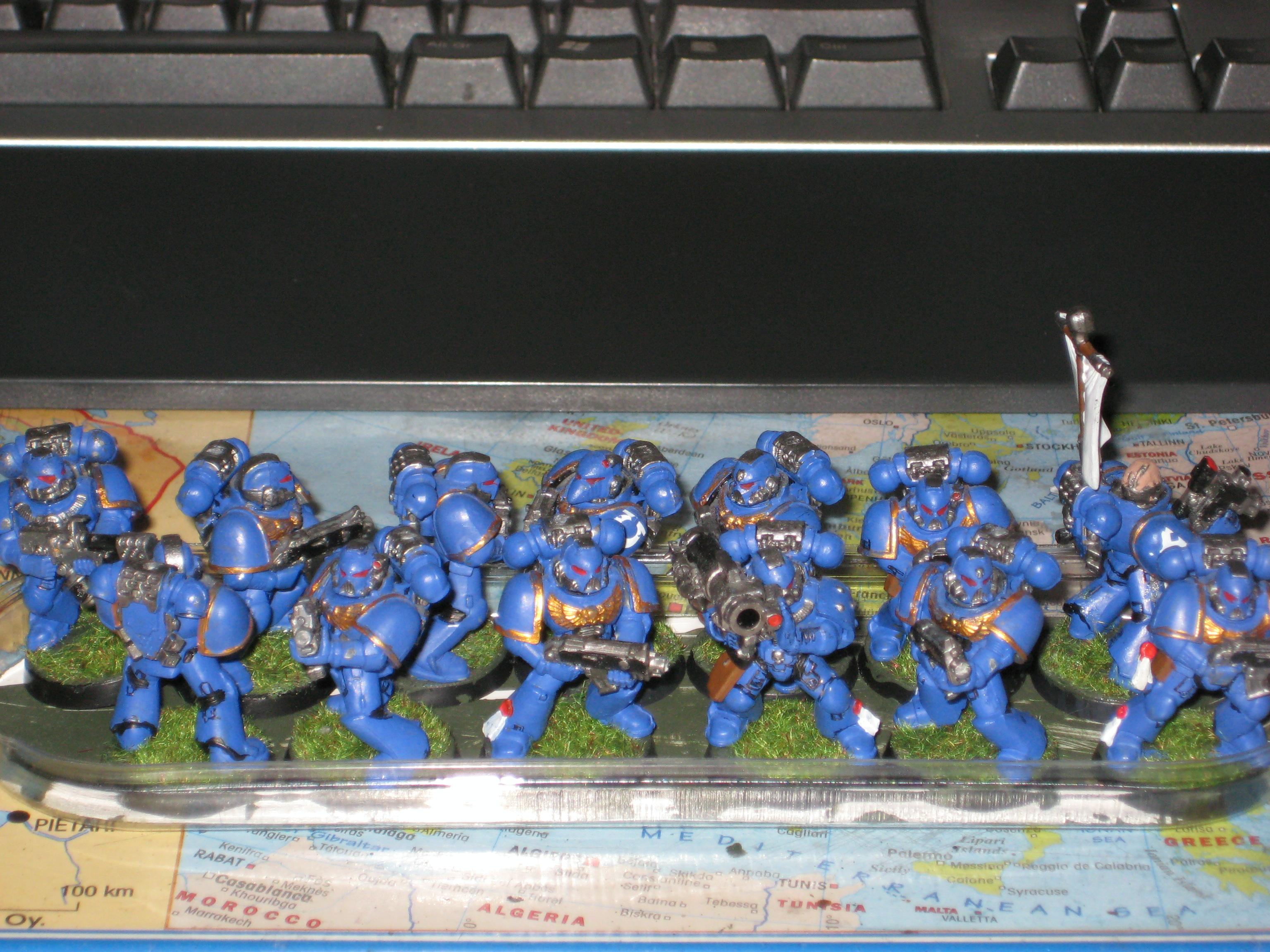 Space Marines, Tactical Squad, Troops, Warhammer 40,000