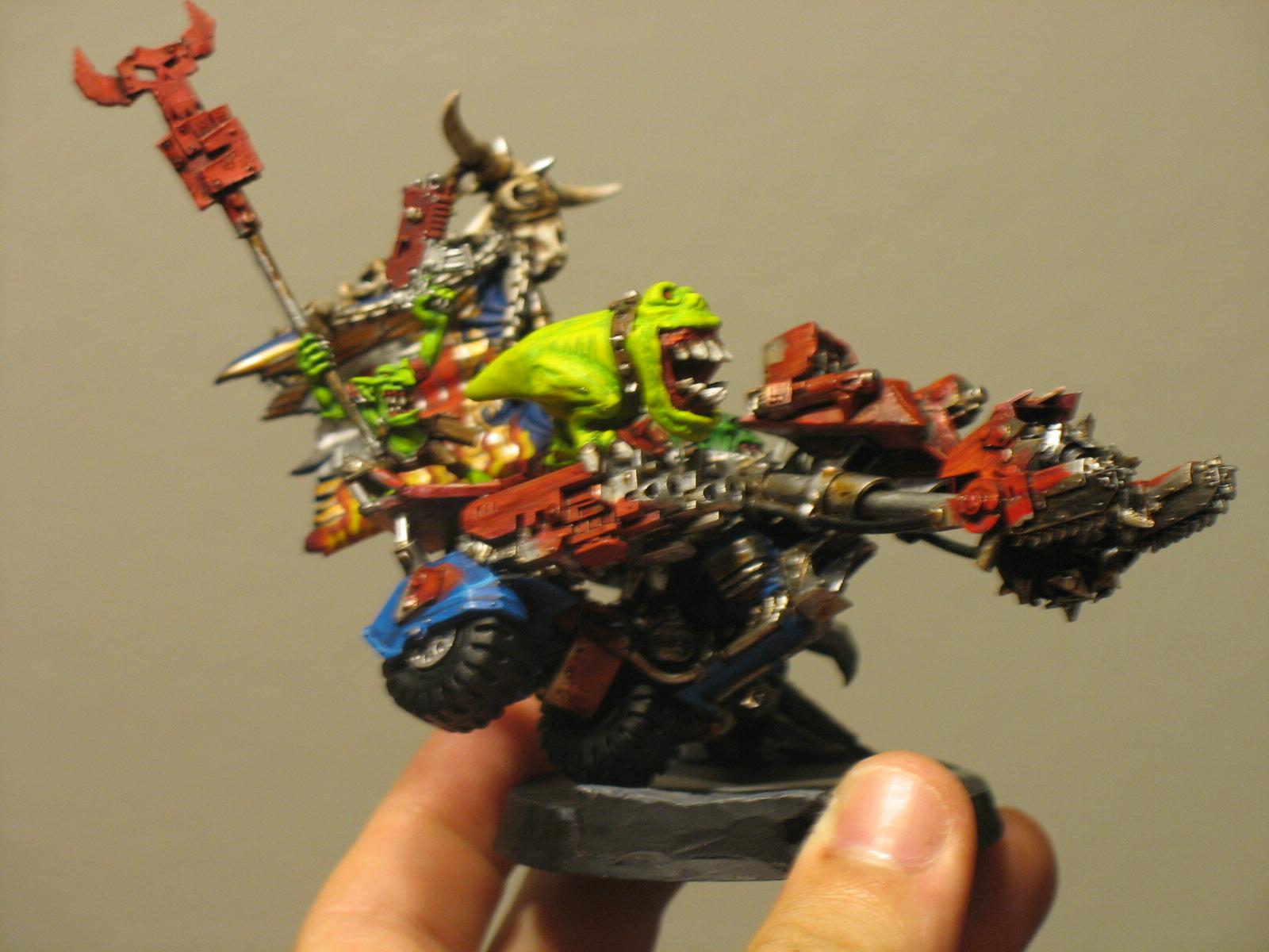 Warboss, Warboss on bike- finished