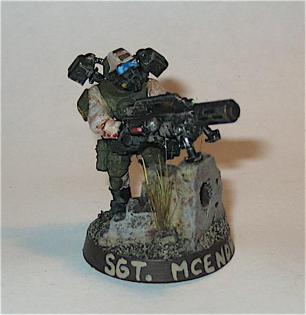 Conversion, Elysian, Imperial Guard, Infantry, Meltagun, Warhammer 40,000
