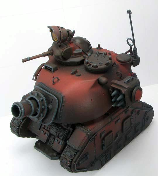 Demolisher, Scratch Build, Squats, Tank, Warhammer 40,000