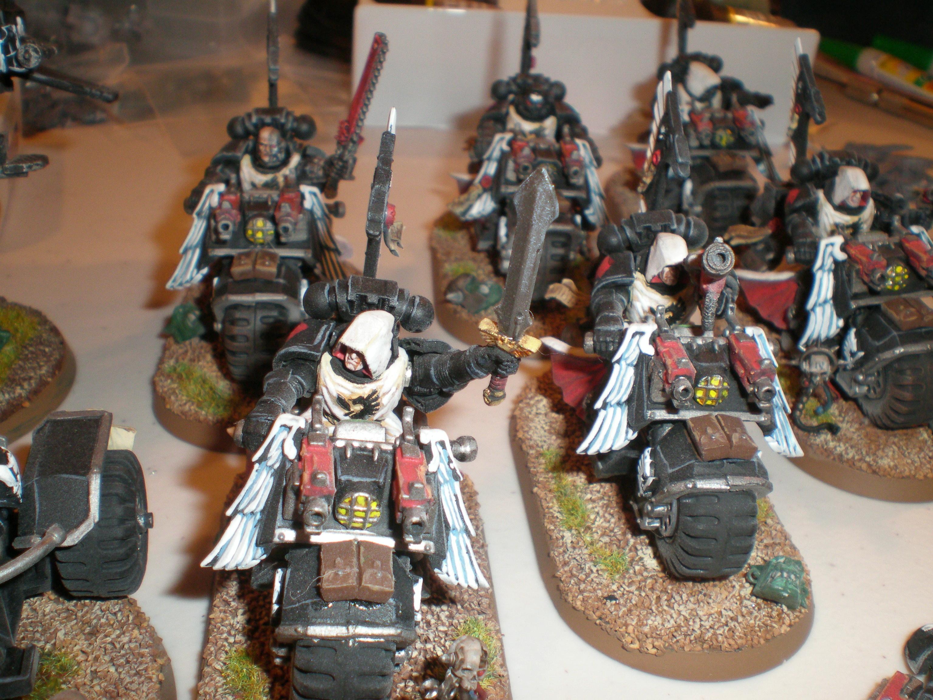 Bike, Dark Angels, Ravenwing, Space Marines, Warhammer 40,000