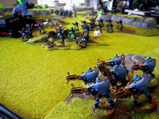 Battle Report, warp spiders arrive
