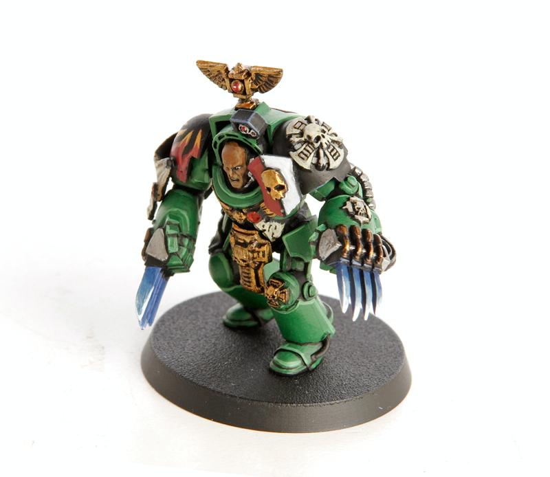 Lightning Claws, Salamander, Space Marines, Terminator Armor