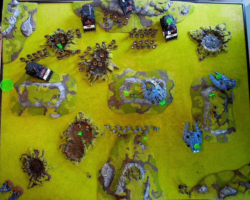 Battle Report, end ofturn2