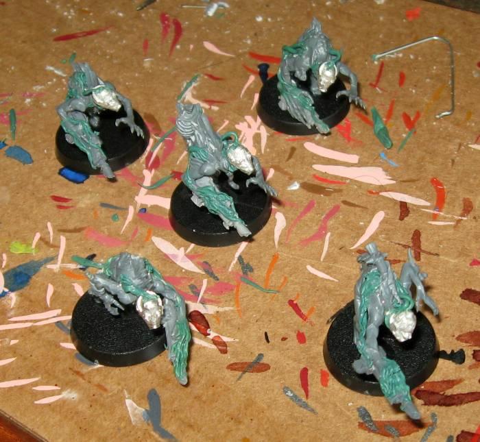 Chaos Daemons, Conversion, Horrors, Pig Iron, Warhammer 40,000, Work In Progress