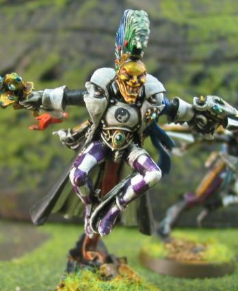 Eldar, Harlequins, Leaping, Troupe Leader, Warhammer 40,000