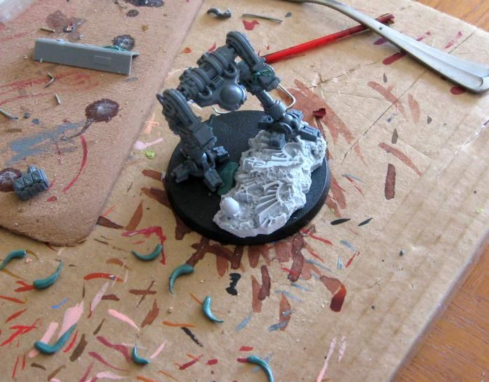 Chaos, Daemon Prince, Warhammer 40,000, Work In Progress