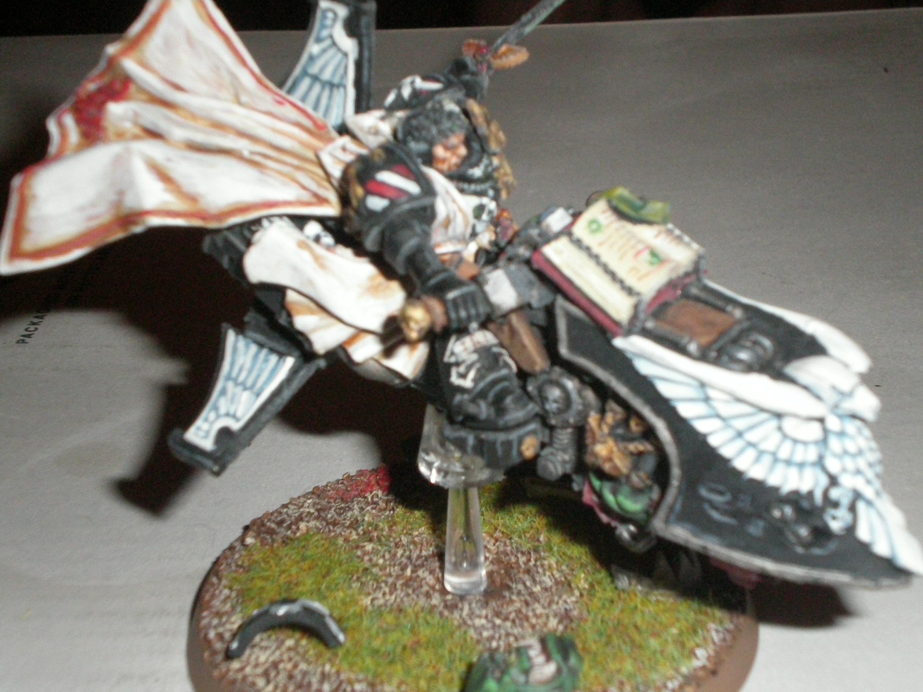 Dark Angels, Jetbike, Master Of The Ravenwing, Ravenwing, Space Marines, Warhammer 40,000