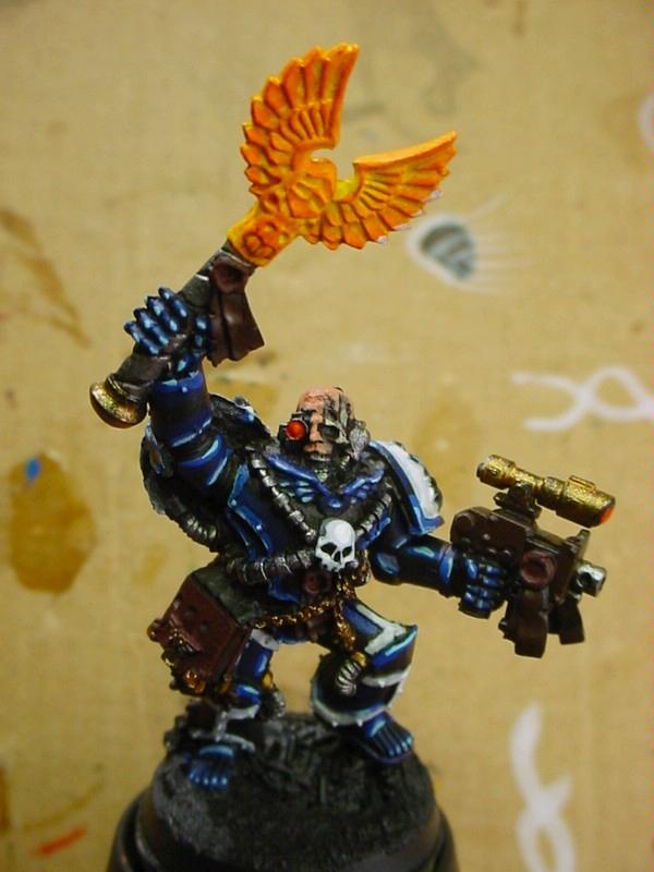 Captain, Headquarters, Space Marines, Warhammer 40,000
