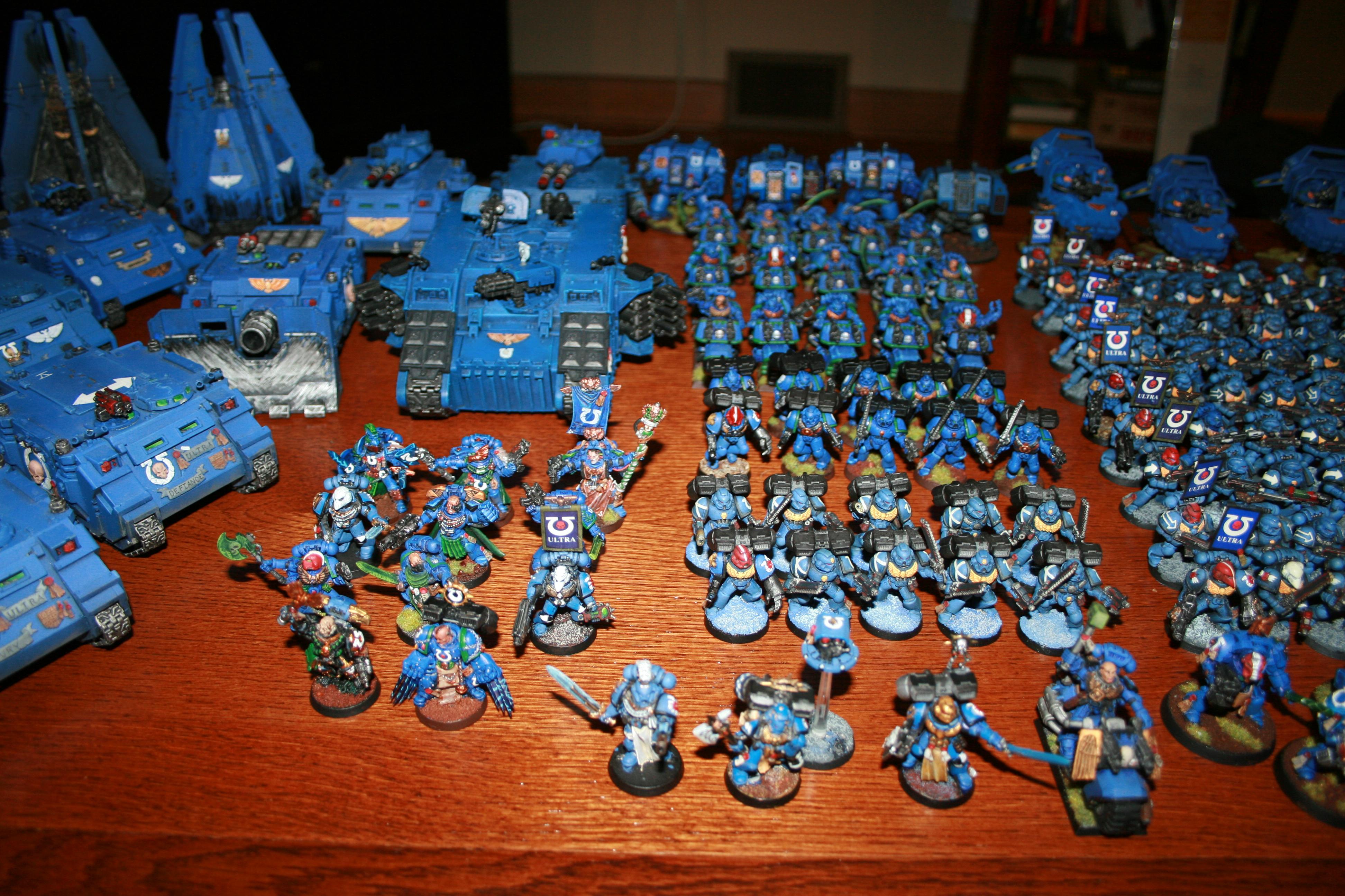 Army, Space Marines, Ultramarines, Warhammer 40,000