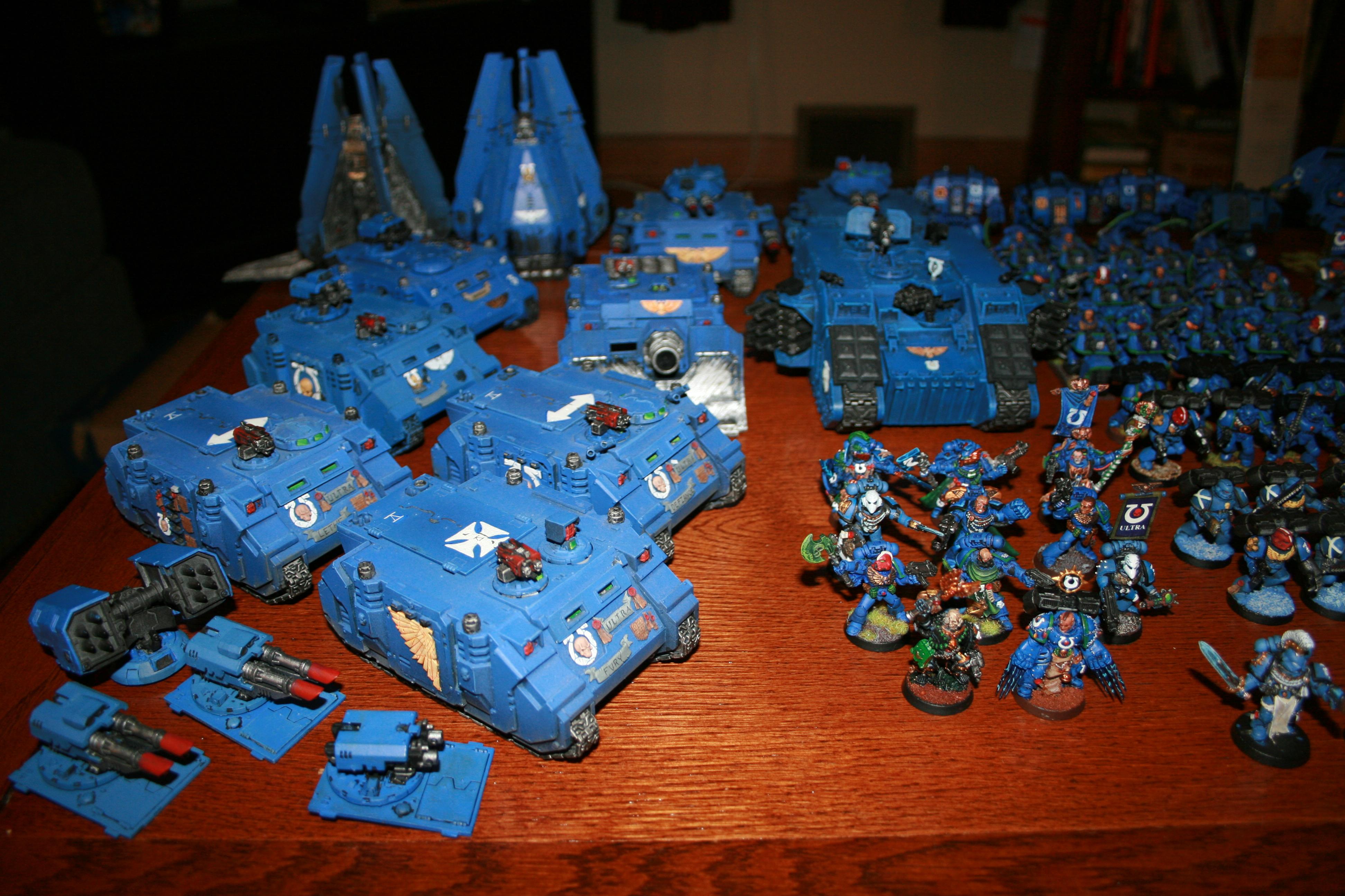 Modular Weapons, Space Marines, Ultramarines, Warhammer 40,000
