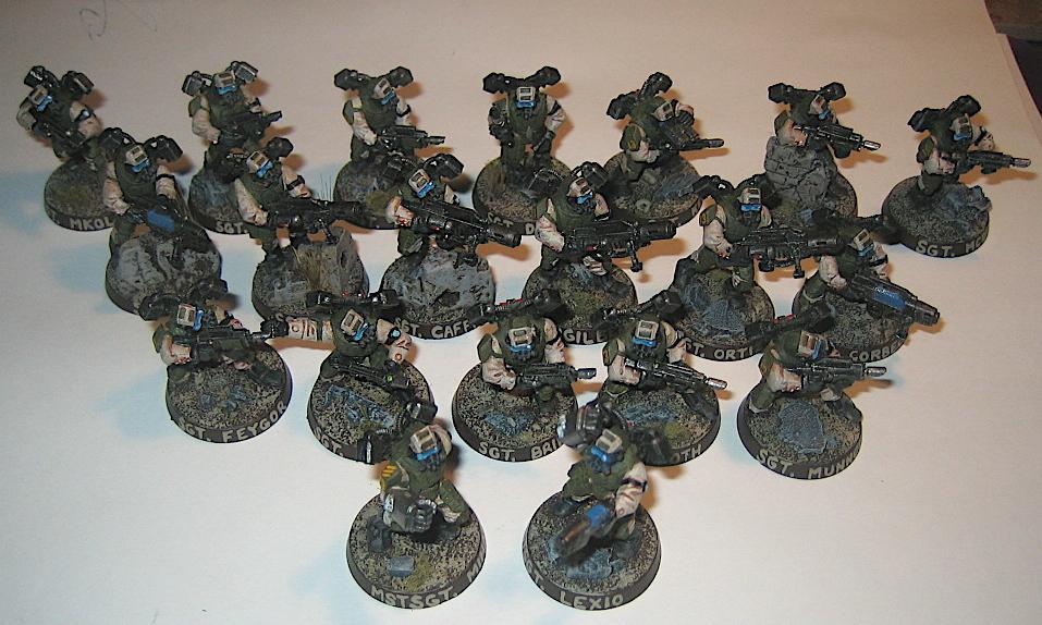 Conversion, Drop Troops, Elysian, Imperial Guard, Infantry, Warhammer 40,000