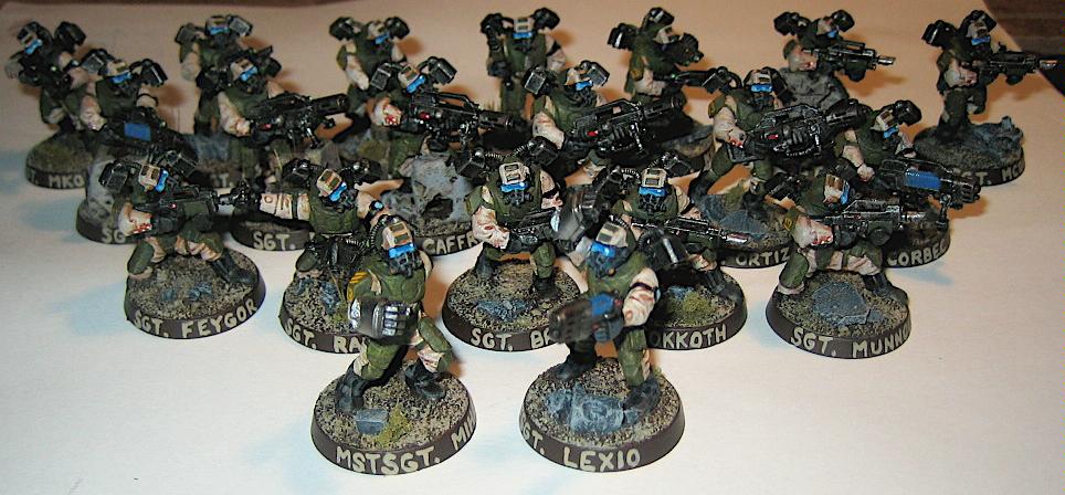 Conversion, Drop Troops, Elysian, Imperial Guard, Infantry, Warhammer 40,000