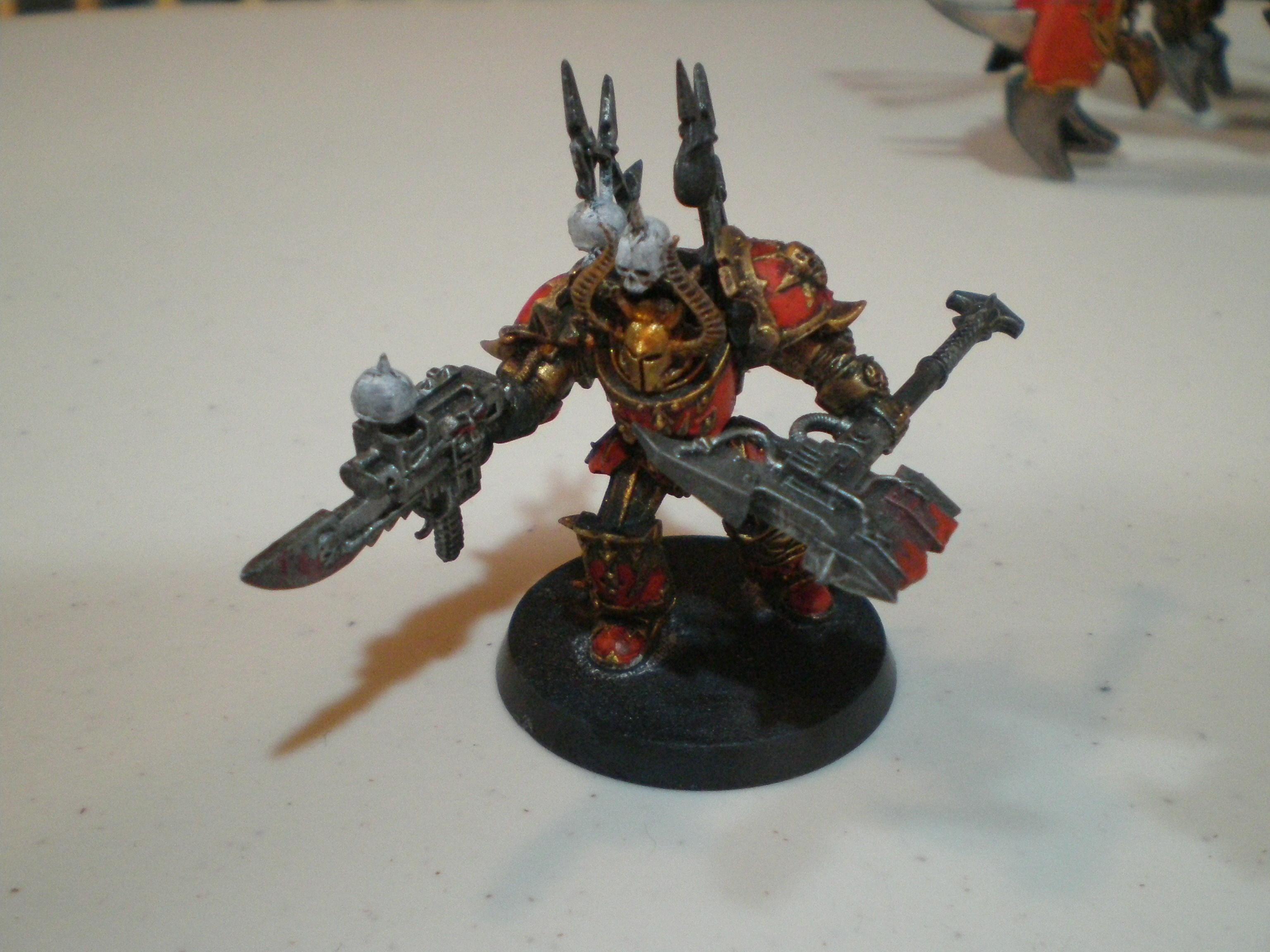 Chaos Space Marines, Khorne, Terminator Armor, Warhammer 40,000