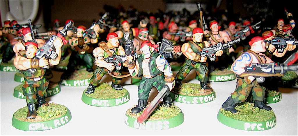 Catachan, Imperial Guard, Infantry, Warhammer 40,000
