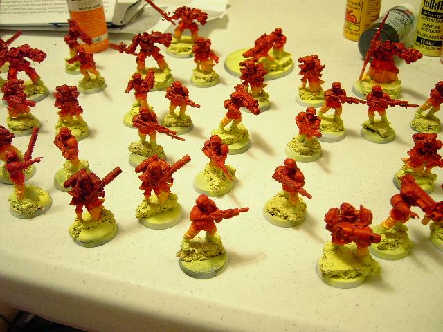 Daemonhunters, Imperial Guard, Lava, Warhammer 40,000