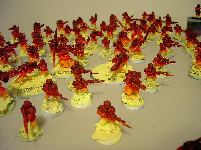 Heat, Imperial Guard, Lava, Sisters Of Battle