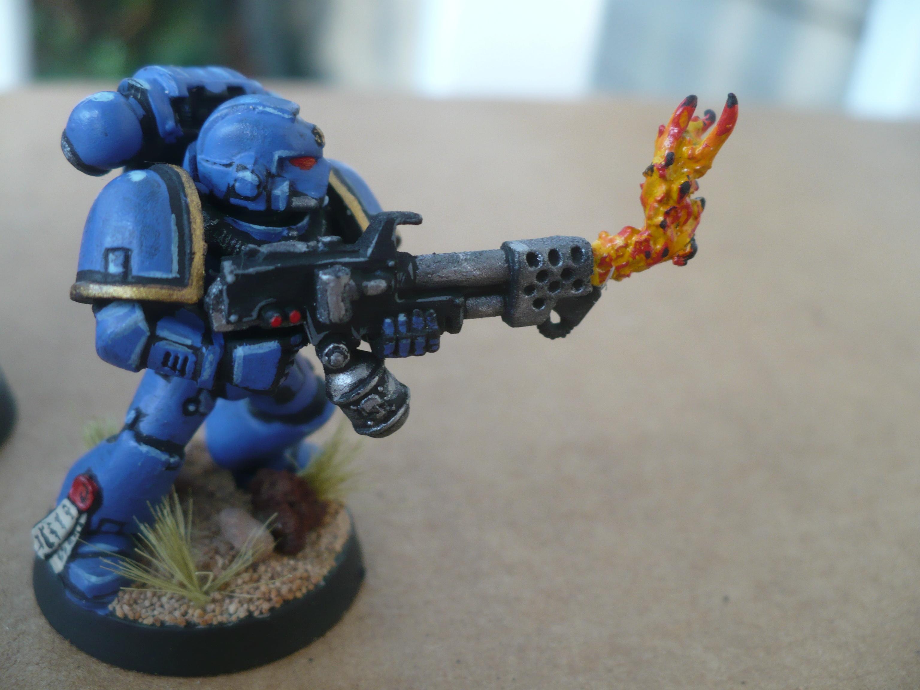 Fire, Flamer, Flames, Flamethrower, Smurf, Space Marines
