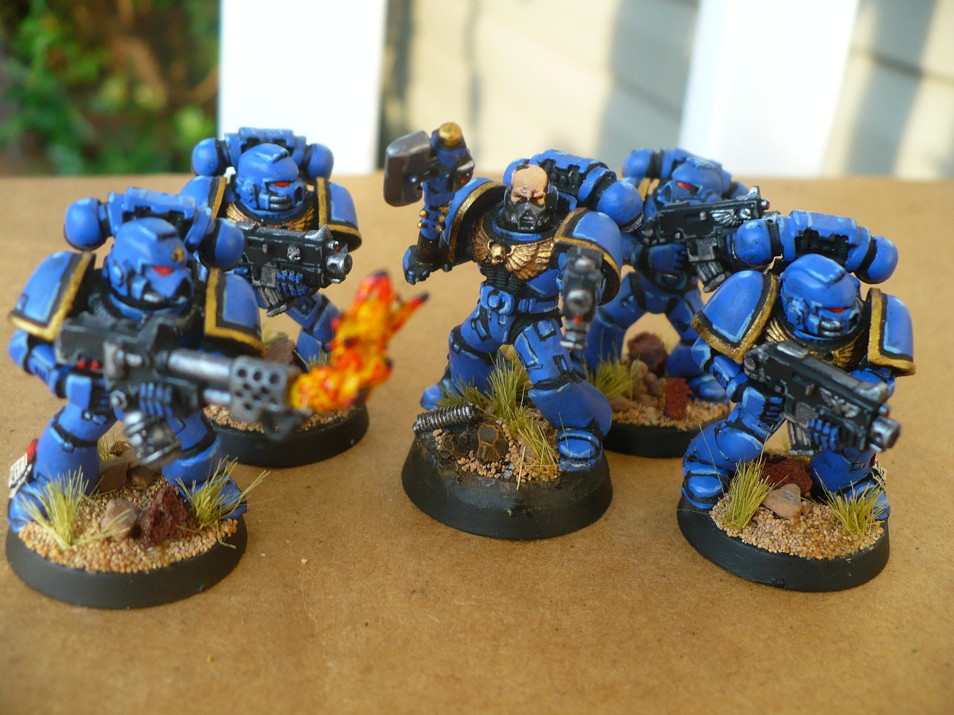 Space Marines, Tactical Squad, Ultramarines