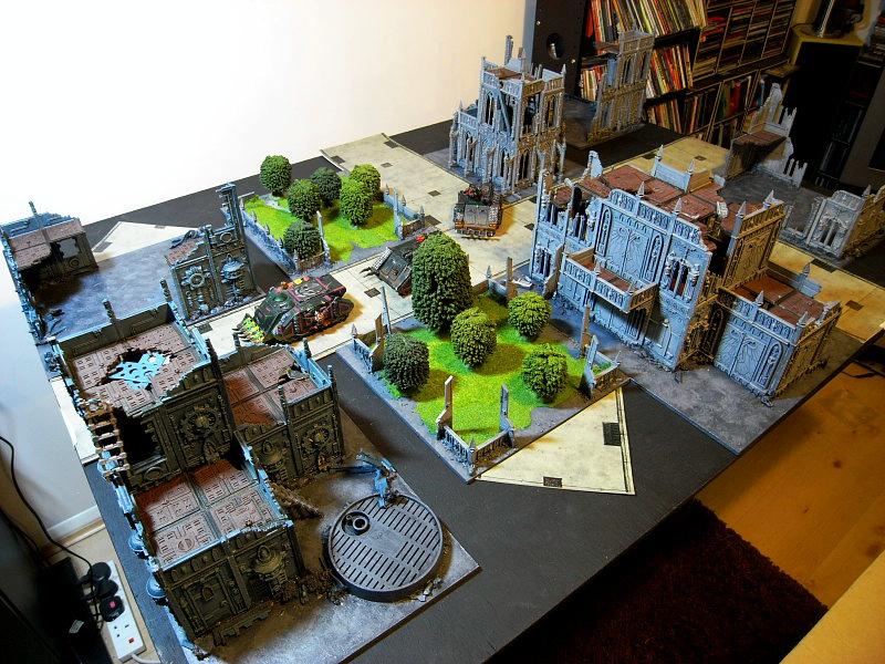 Cities Of Death, Game Table, Gaming, Terrain