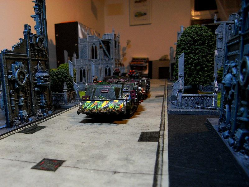 Battle Report, Rhino, Terrain