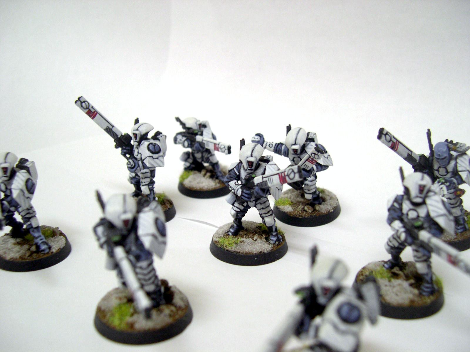 Fire Warriors, Tau, Warhammer 40,000, White