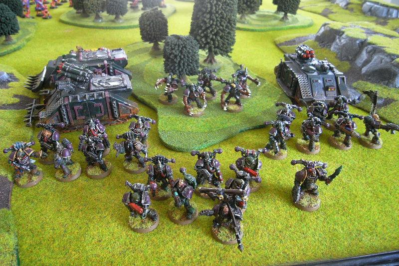 Battle Report, my force