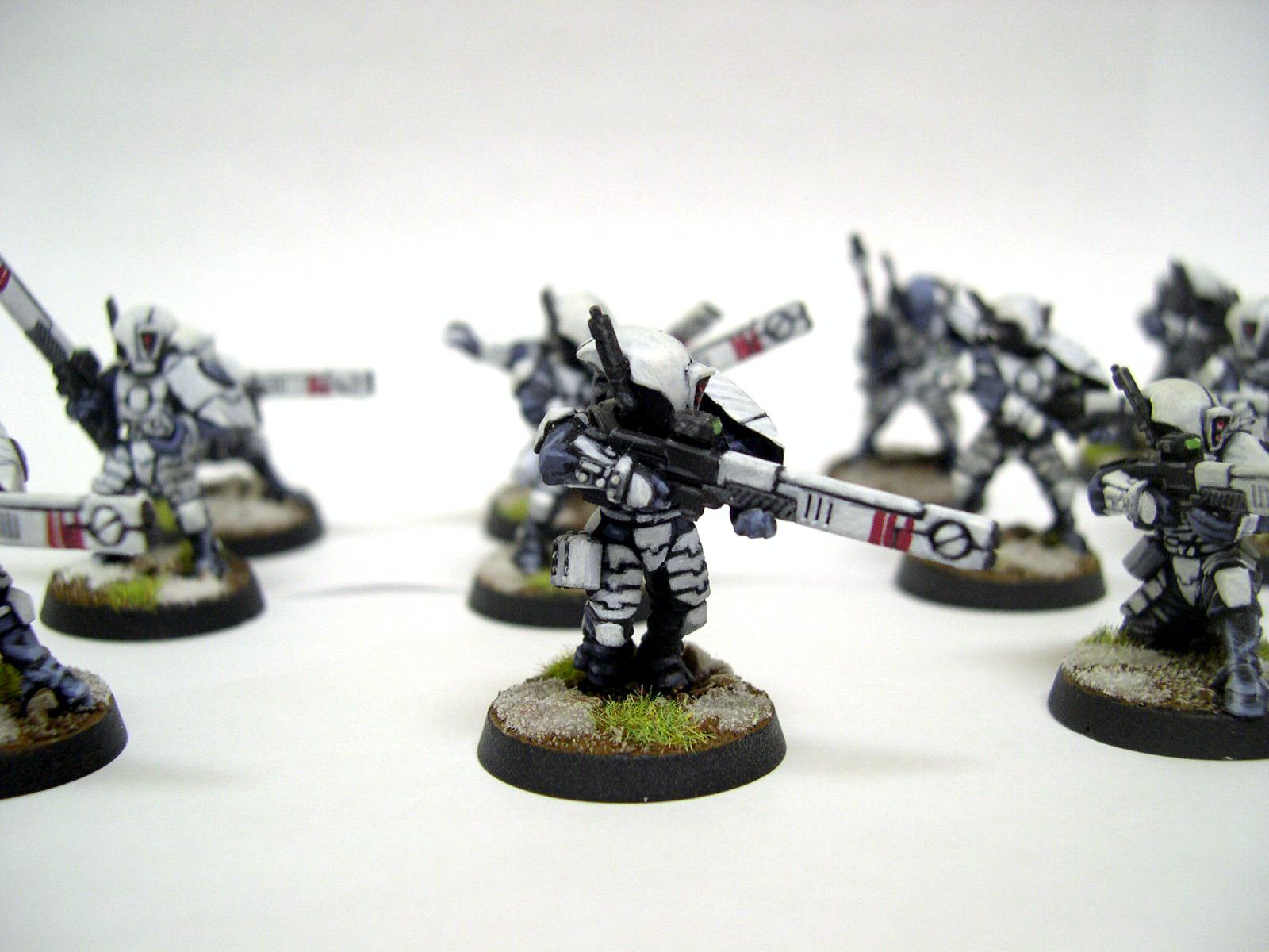 Fire Warriors, Tau, Warhammer 40,000, White