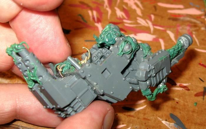 Demon Prince 2, WIP, 40K chaos demons army