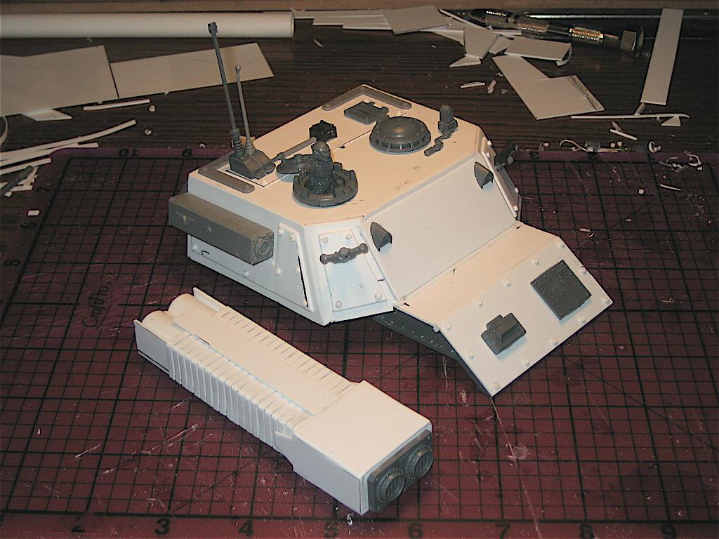 Apocalypse, Baneblade, Conversion, Scratch Build, Warhammer 40,000, Work In Progress