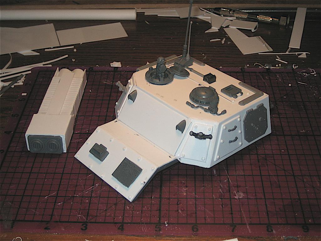 Apocalypse, Baneblade, Imperial Guard, Scratch Build, Tank, Vehicle, Warhammer 40,000