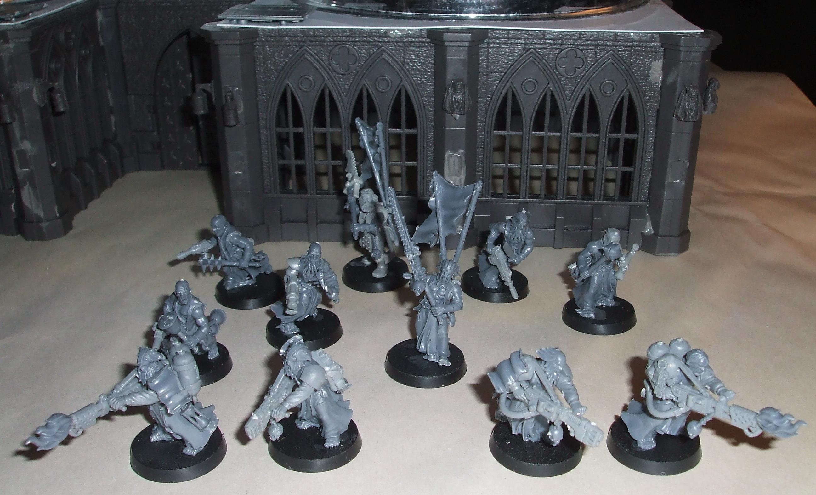 Conversion, Henchmen, Infantry, Inquisitor, Warhammer 40,000, Work In Progress