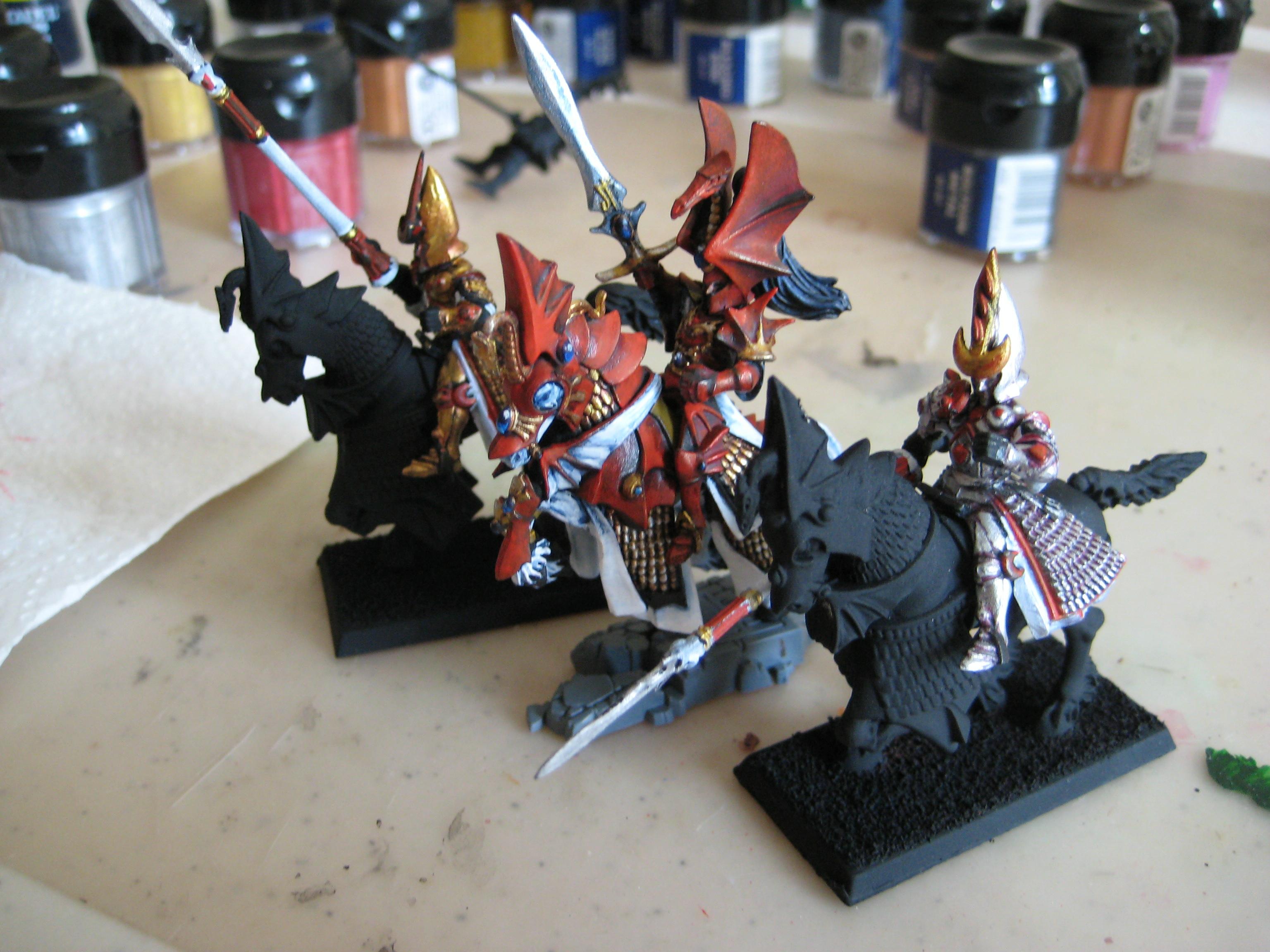 High Elf Prince, High Elves, Warhammer Fantasy, Work In Progress